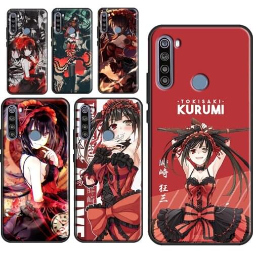 Kurumi Tokisaki Date A Live Case For Xiaomi Redmi Note 10 9 Pro Case For Redmi Note 8 7 Pro 8T 9S 9A 9C 9T Cover Funda
