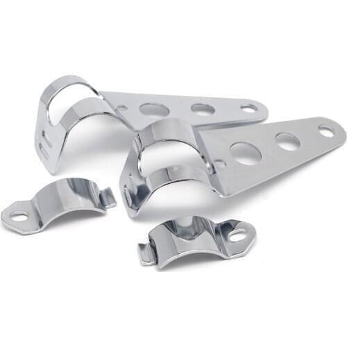 Motorcycle headlight bracket caferacer parts Universal FOR z1000 z650 tmax 500 cbr60 rr mt 09 kawasaki z650 benelli leoncino 250