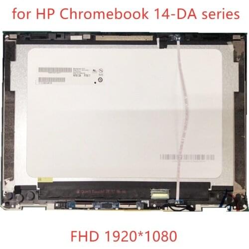 L09386-110 lcd replacement for HP Chromebook 14-DA series 14-DA0011DX 14-DA0001NA 14-DA FHD LCD touch screen assembly