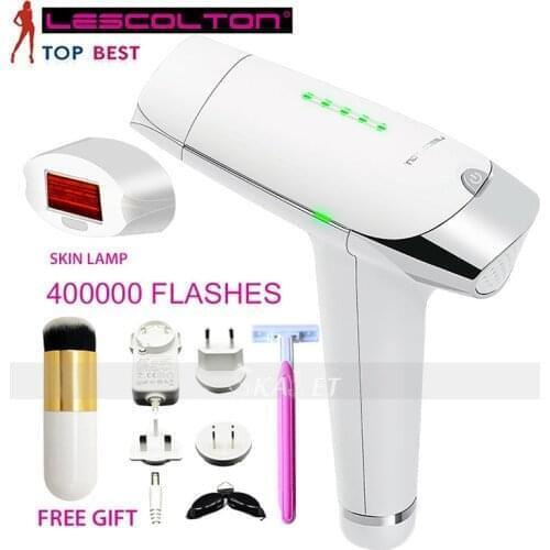 Mini 2 Heads Full Body Electric Permanent Laser Epilator IPL Hair Removal for Home Use
