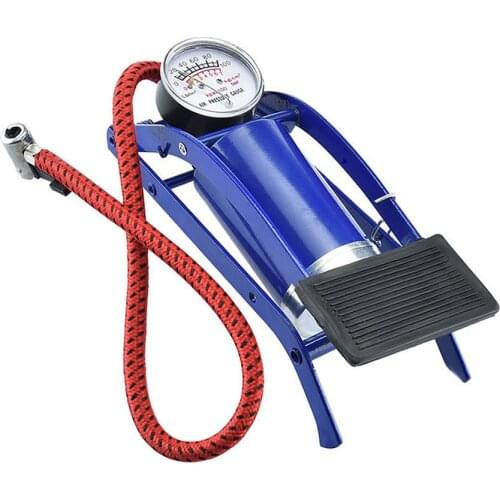 1 High-pressure Pedal Pedal Inflator Pedal Air Pumper Car Air Pumper for Bikes Motorcycle Electric cars Toys Automobile