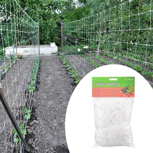 Plant Climbing Net Mesh Flower Cucumber Plants Landing Net Frame Support Mesh Vine Trellis Netting Garden Net Plant Net