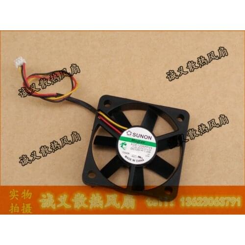 SUNON 5010 KDE1205PFV3 11.MS.B4735.AF.X.GN 12V 1.0W 3Wire Cooling Fan