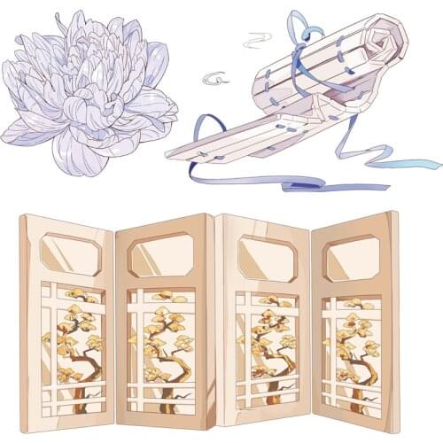 Vintage Wall Courtyard Screen PET Washi Tapes Bullet Journal Masking Tape Adhesive Tape DIY Scrapbooking Washi Stickers