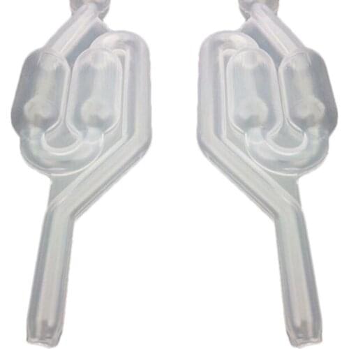 High Quality Exhaust One-way Home Brew Wine Fermentation Airlock Air Lock Check Valve Water Sealed Valves Plastic Air Lock