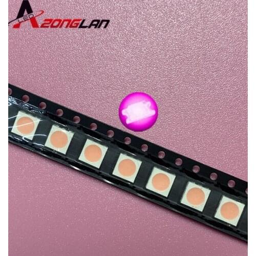 100pcs/lot SMD 5050 pink smd LED Diode 5050 smd smt pink led PLCC-6 3-CHIPS 5.0*5.0MM 60Ma-0.2W Super Bright best Quality New