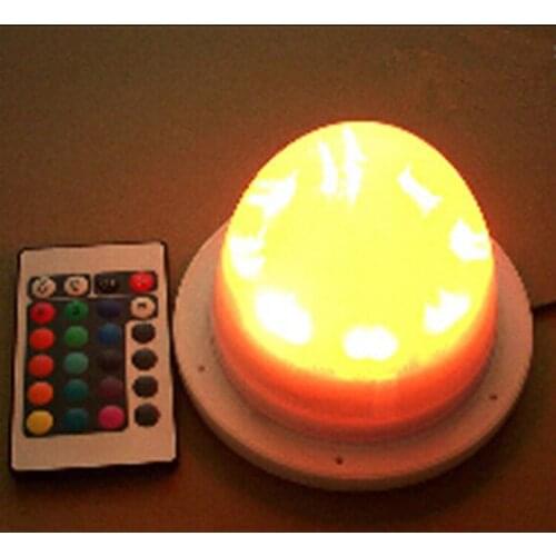 Free shipping lamp base waterproof led light lamp for led furniture Super bright under table lighting for weddings