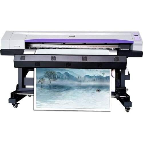 Large printer machine popular sticker color printer cheap high quality eco solvent printer spare parts