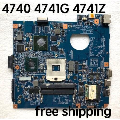 For HP 4740 4741G 4741Z Motherboard 09920-5 48.4GY02.051 JE40-CP Mainboard 100%tested fully work