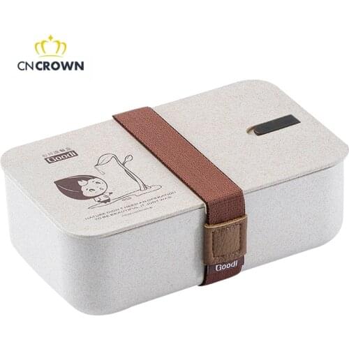 Microwave Lunch Box Healthy Material Lunch Boxes Dinnerware Food Storage Container Children Kids School Portable Bento Box