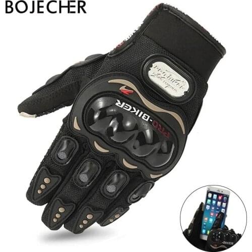 Motorcycle Gloves Guantes Moto Racing leather Motorcross Gloves Full Finger Man Women Cycling Gloves Waterproof Gloves Summer