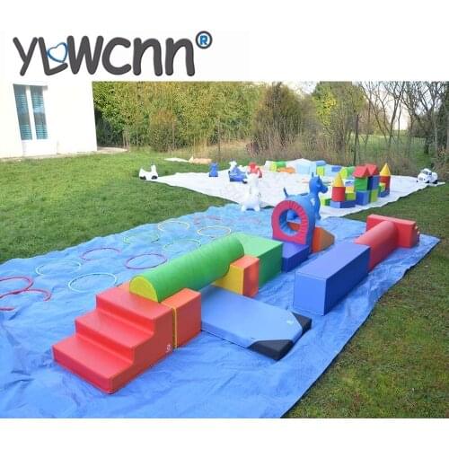Toddler Soft Play sets kids soft play gym equipment junior parcour baby park module motricite INA171079