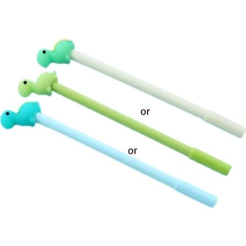 3 Pcs Creative Black Gel Pen Set Refillable Liquid Gel Pen Rollerball Pen Sets Regular Refills School/Office Home Supply