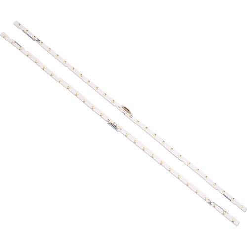 New 2 PCS 28LED LED backlight strip for Samsung UE43NU7100U AOT_43_NU7100F UE43NU7120U UE43NU7170U BN96-45954A UE43NU7100