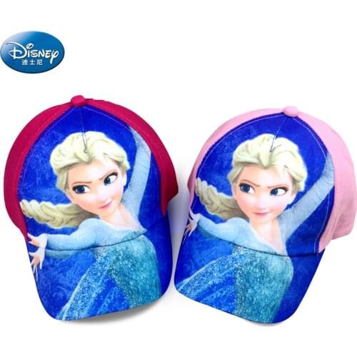 Disney New Spring Autumn Frozen Aisha Cartoon Cotton Baseball Cap Baby Boys Girls Childrens Kids Sun Hats Hip Hop Snapback Hat