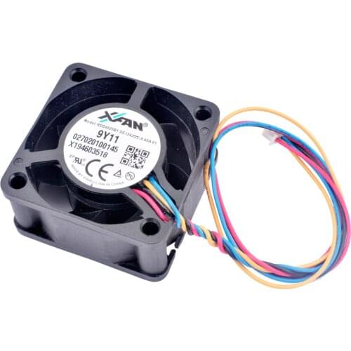 RDD4020B1 027020100145 X194603518 4cm 4020 40x40x20mm DC12V 0.65A 4 chassis server high wind volume cooling fan