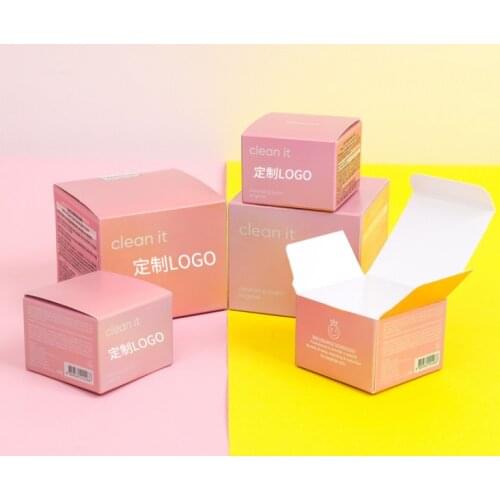 Folding perfume Paper Packaging Box,Hot Stamping Gold Foil Packaging Boxes ---XP1305