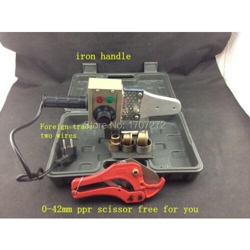 Temperature controled plastic welding machine AC 220V 600W 20-32mm for weld plastic pipe