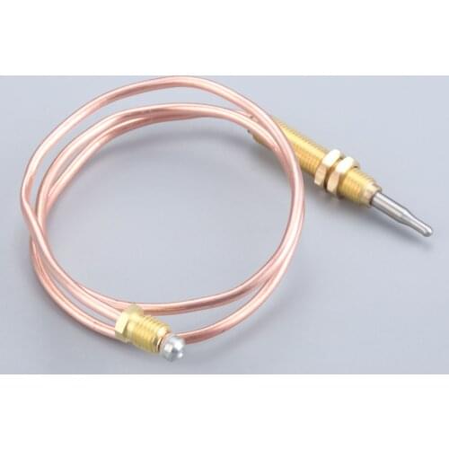 1SET 600mm Thermocouple M8 Nuts Fixings Gas Fireplace Boilers Grill For Gas Fireplace Fire Pit Grill Stove Outdoor Gas Heater