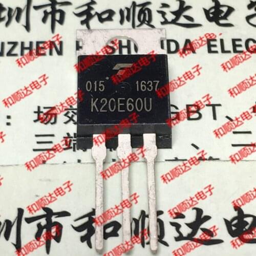 10pcs/lot K20E60U TK20E60U New Spot TO-220 600V 20A