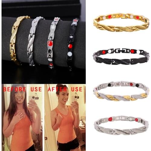 Weight Loss Magnet Bracelet Magnetic Therapy Bracelet Health Care Magnetic Bracelet For Men Women Weight Loss