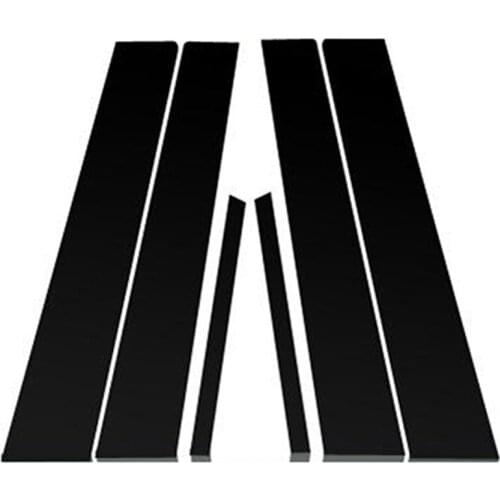 B-Pillar Sticker Carbon Fiber Durable Decorate Your Car Personlized Sticker Practical Portable Sticker