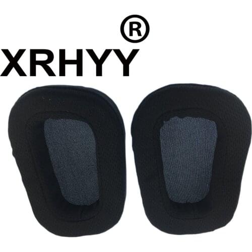 XRHYY Replacement Comfort Earpads Cushion For Logitech G933 G633 Artemis Spectrum Surround Gaming Headset Over Ear Headphones