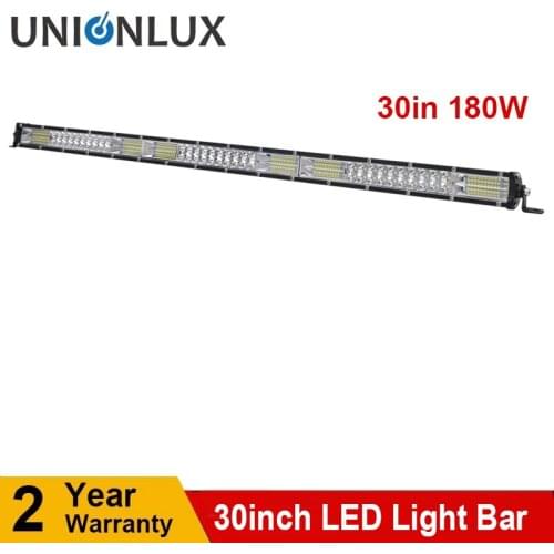 Dual row Slim 9D 20" LED Light Bar Spot Flood 540W 30 inch Led Bar 4x4 for ATV Offroad LED Work Light 12V 24V