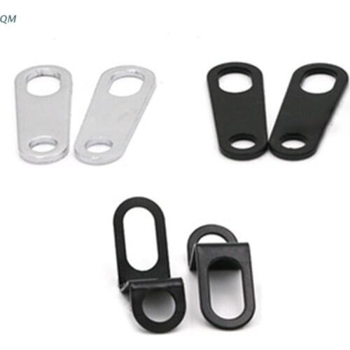 13MF 2Pcs Universal Motorcycle Indicator Turn Signal Light Lamp Holder Shock Brackets High Quality Iron Fork Ear Clamps