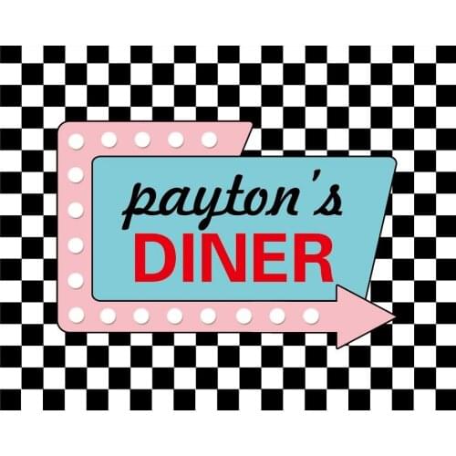 Vintage 80s Party Poster Backdrop Banner 1M 1.2M 1.5M Customized Name Flag Birthday Background Baby Shower Anniversary