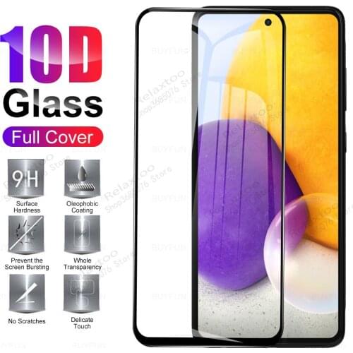 Full Cover Glass For Samsung Galaxy A72 A52 A32 A22 4G 5G A82 A12 A02 A02s Screen Protector Glas For Sansung A 52 72 32 22 42 02