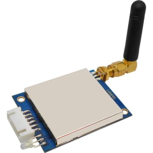 2sets/lot Long range 8km 30dBm 433MHz LoRa data transceiver module Lora6100PRO with UART AES encryption MESH network
