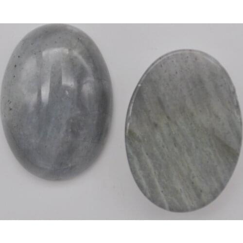 25x18MM Labradorite Stone GEM Oval Cabochon Jewelry Making (2pcs/lot) H187