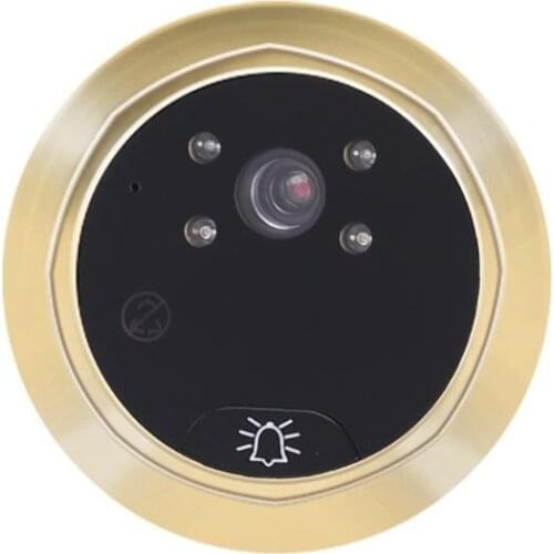 4.3 Inch LCD Color Screen Electronic Door Bell Viewer IR Night Door Peephole Digital Door Camera QX2E