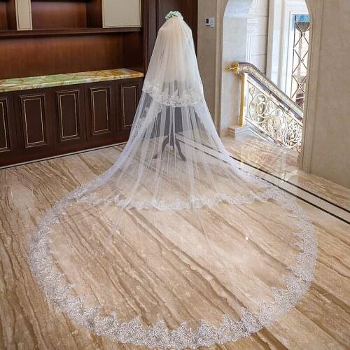 AmLsoso Wedding Long Veils