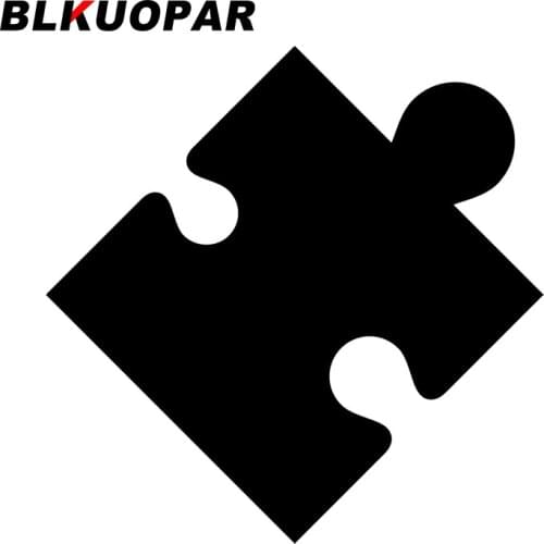 BLKUOPAR for Puzzle Decals Fashionable Car Stickers JDM Assessoires Windshield Vinyl Car Wrap Snowboard Laptop Scratch-Proof