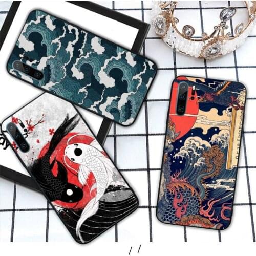 Japanese Style Art Japan art aesthetics Phone Case For Huawei honor Mate P 10 20 30 40 Pro 10i 9 10 20 8 x Lite