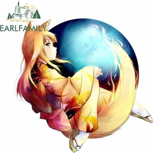 EARLFAMILY 13cm x 12.9cm For Cartoon Repair Car Sticker DIY Decal Vinyl Material Waterproof Auto Air Conditioner Decoration