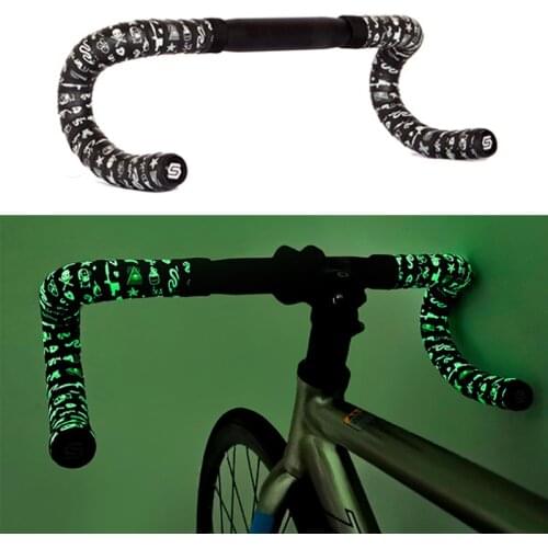 Dead Fly Bicycle Eva Fluorescent Strapping Handlebar Tape Anti-slip Handlebar Straps Road Bike Shock-absorbing Handlebar Straps