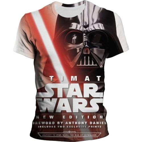 Star Wars New Casual Children T-shirt Summer Fashion Kids T Shirt Oversized Tops For Mans Clothing Cool Male Tee Shirt