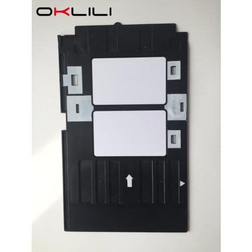 1X PVC ID Card Tray Plastic card Printing Tray for Epson R260 R265 R270 R280 R290 R380 R390 RX680 T50 T60 A50 P50 L800 L801 R330