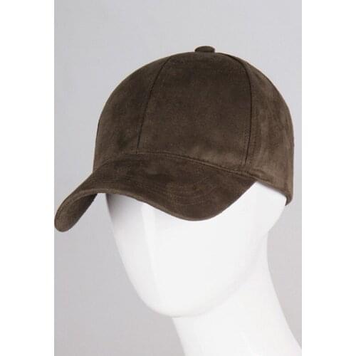 Man woman Baseball Hats New Brand Caps Casual Sports hat Suede Snapback Hat Gorra Hombre solid cappello hip hop baseball cap