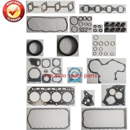 Engine Full gasket set kit for Yanmar engine: 4TN84 4TNA84