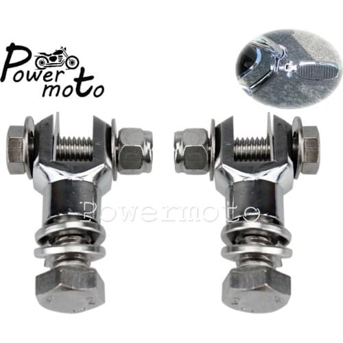 Universal Footpeg Clevis Mount Passenger Foot Peg Support Footrest Mount Bracket Male-Mount Nut Bolt For Harley Honda Yamaha