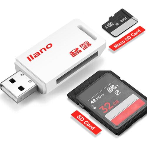 Card Reader USB 2.0 SD/Micro SD TF OTG Smart Memory Card Adapter for Laptop USB2.0 Type C Cardreader SD Card Reader