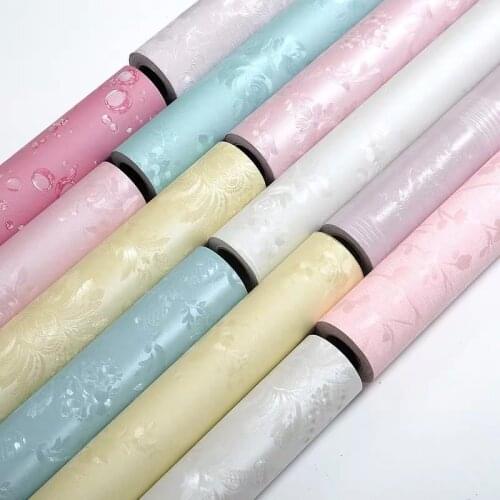 High quality rose floral wallpaper warm bedroom living room American beauty salon club European TV background wall paper home