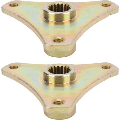 Go Kart Replacement karting parts Spline Wheel Rear Axle Hub 3 Stud 17 Tooth Replacement for 50cc ‑110cc Quad Dirt Bike