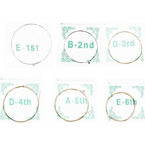 1pc Acoustic Folk Guitar String Nickel Wound for Guitar Lover Musical Gift