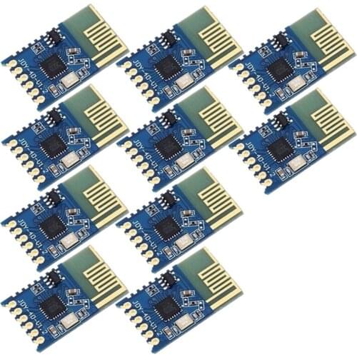 10X JDY-40 2.4G Wireless Serial Port Transmission Board Transceiver Module Super NRF24L01 Lot