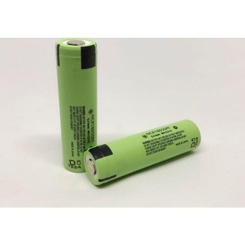 2pcs/lot New Original Panasonic NCR18650PF 18650 3.7V 2900mAh Rechargeable Battery Lithium Torch Batteries Cell 10A Discharge